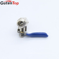 GutenTop Hot Sales Forged NPT Brass Gas Ball Valve 1/4 inch Female and Male with Good Price